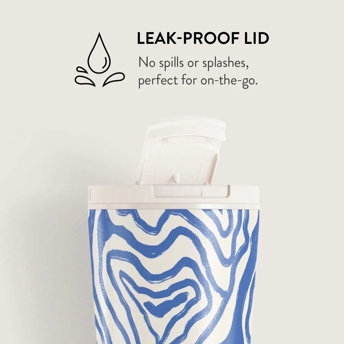 Burga Κούπα Θερμός από Ανοξείδωτο Ατσάλι - Flap Lid - 700ml - Seven Seas