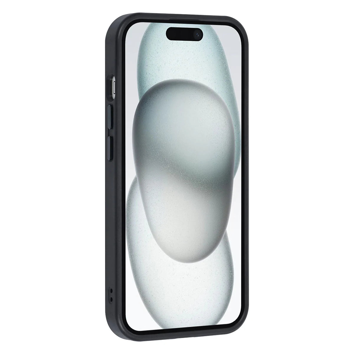Tuniq iPhone 15 - MagSafe Σκληρή Θήκη με Πλαίσιο Σιλικόνης - Μαύρη / Διάφανη