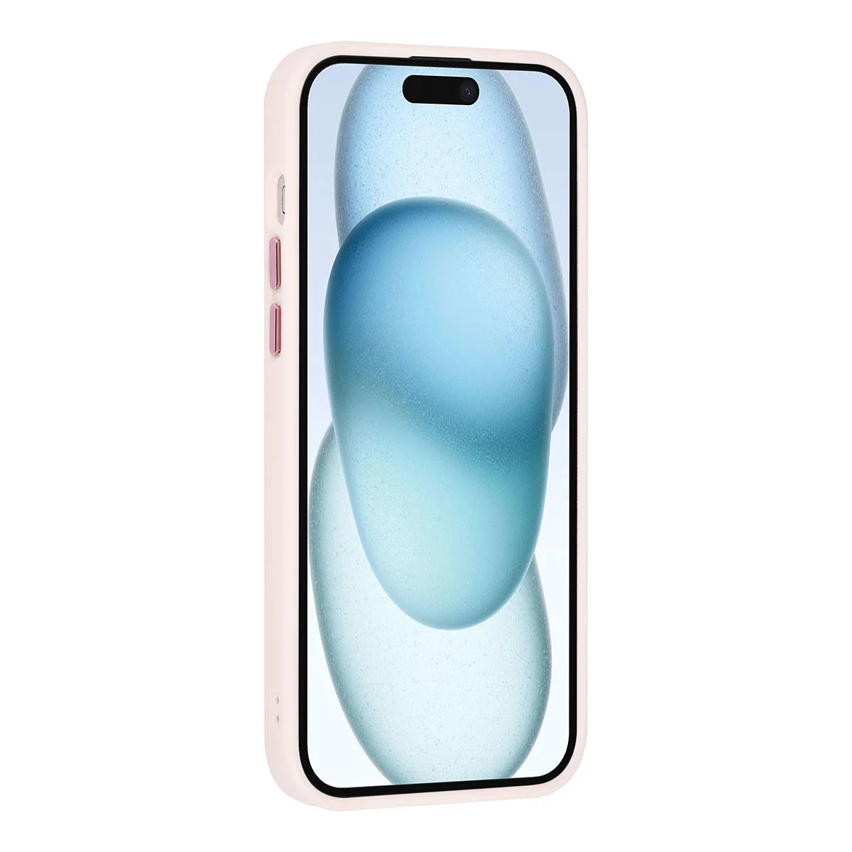Tuniq iPhone 15 Plus / 14 Plus - Σκληρή Θήκη με Πλαίσιο Σιλικόνης - Ροζ / Διάφανο