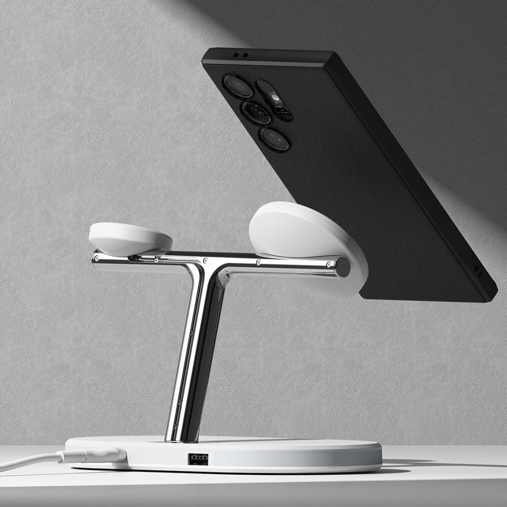 Ringke Samsung Galaxy S24 Ultra Onyx MagSafe Θήκη Σιλικόνης με MagSafe - Black