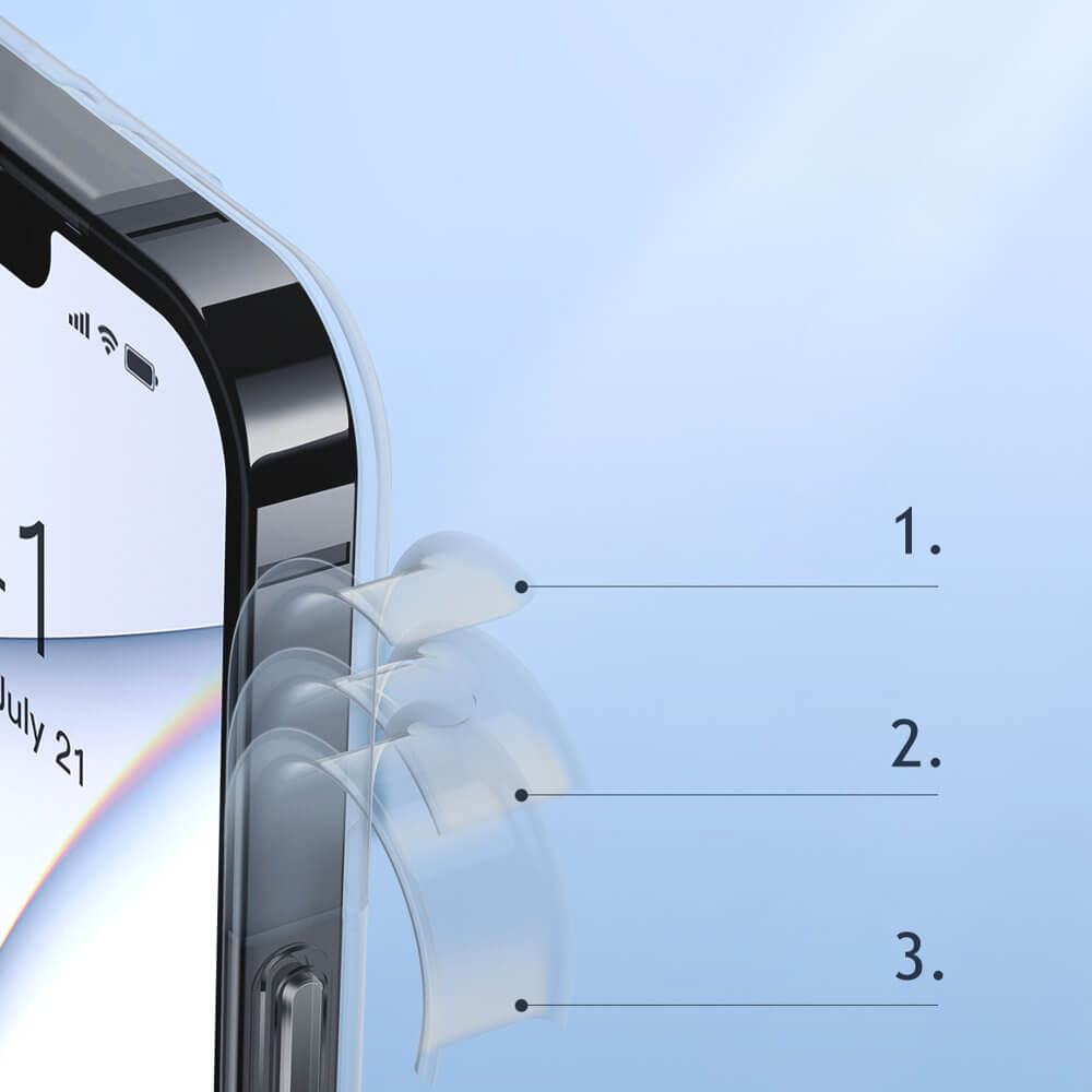 Baseus Frosted Glass Σκληρή Θήκη για iPhone 13 Pro - Black - ARWS000401