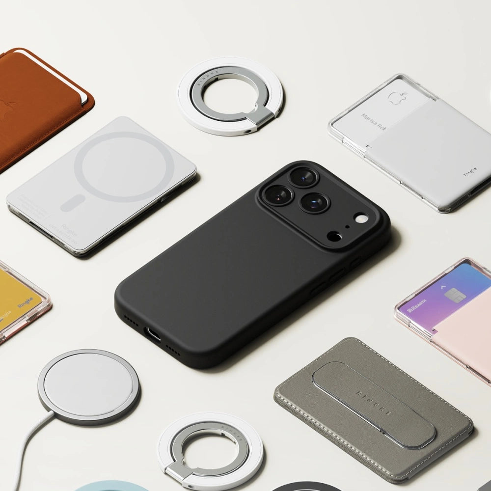 Ringke iPhone 17 Pro - Silicone Magnetic MagSafe - Θήκη Σιλικόνης με MagSafe - Black