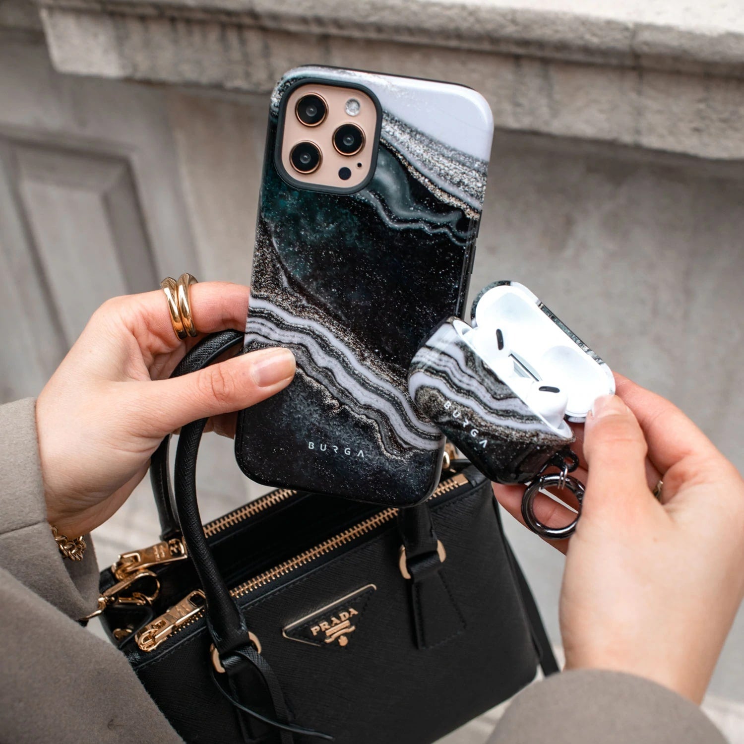 Burga Samsung Galaxy A53 5G Fashion Tough Σκληρή Θήκη - Magic Night