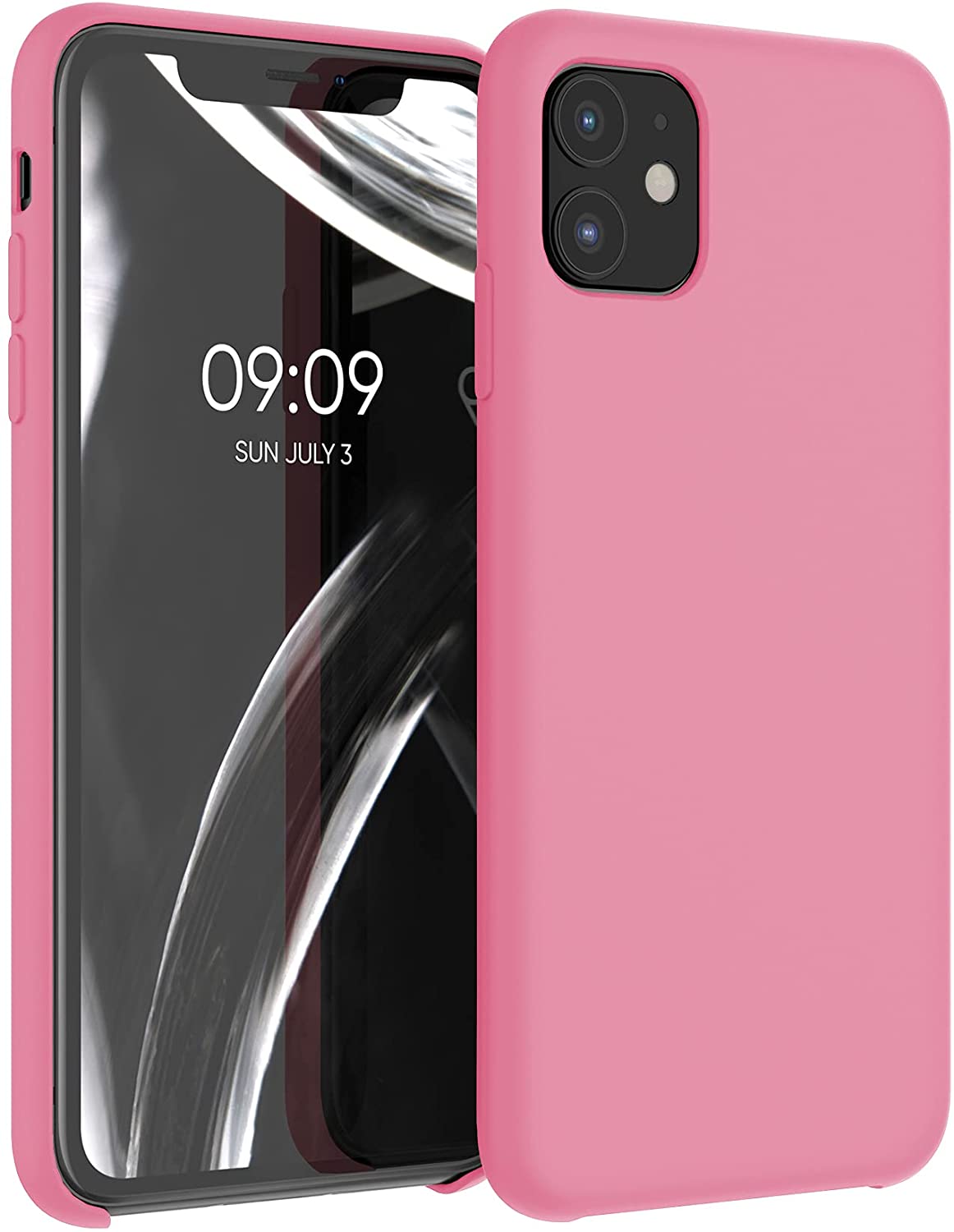 KW iPhone 11 Θήκη Σιλικόνης Rubber TPU - Bubblegum Pink - 49724.212