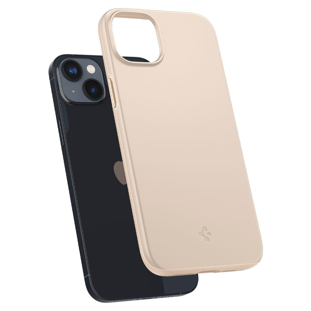 Spigen iPhone 14 Plus / iPhone 15 Plus Thin Fit Σκληρή Θήκη - Sand Beige