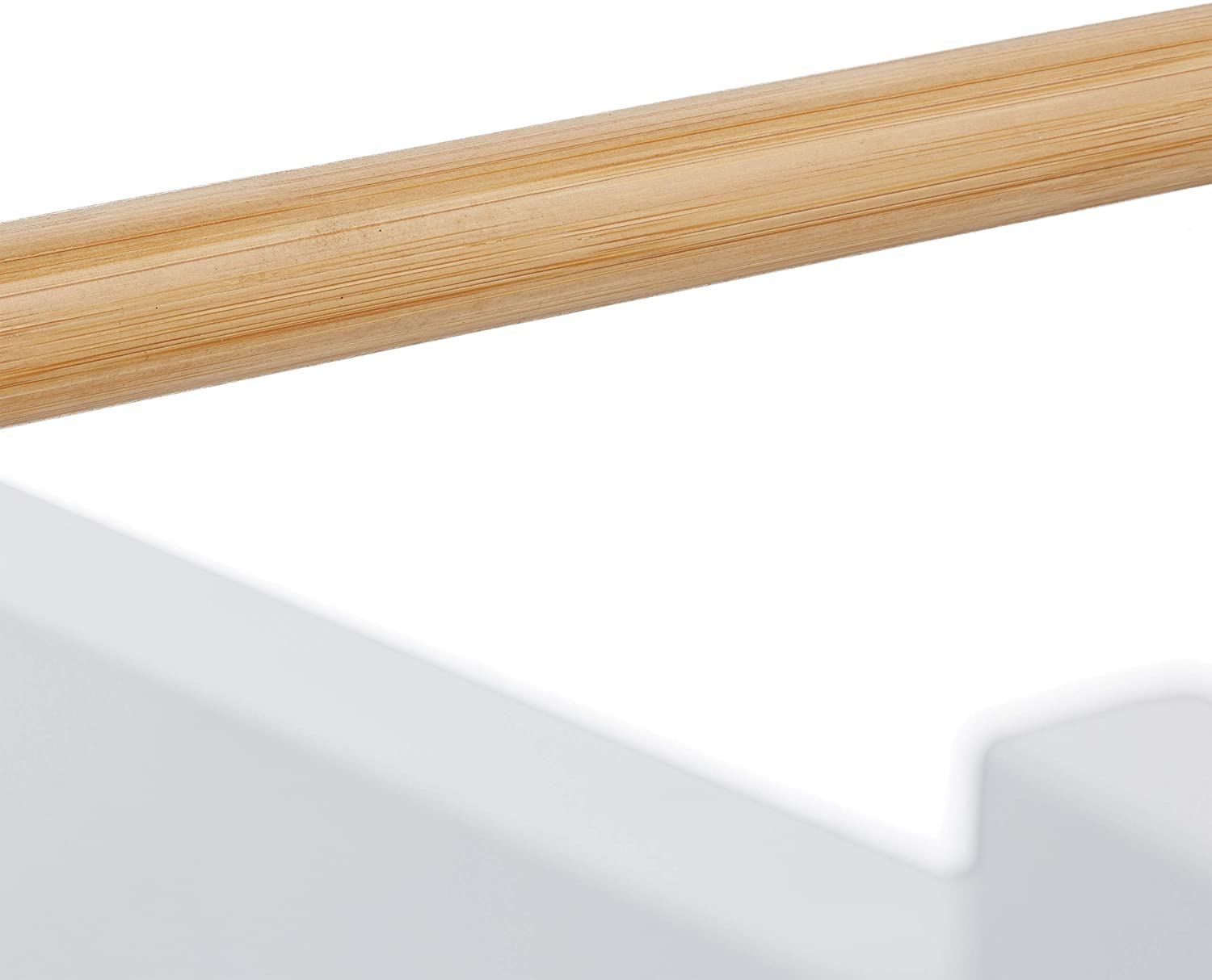 Relaxdays Ρυθμιζόμενη Ξύλινη Βάση με 2 Μπολ 1000ml από Ανοξείδωτο Ατσάλι - Large - 4052025923662