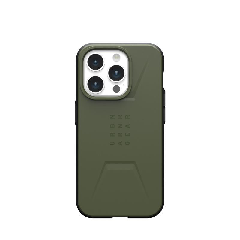 UAG iPhone 15 Pro Civilian MagSafe Σκληρή Θήκη με MagSafe - Olive Drab