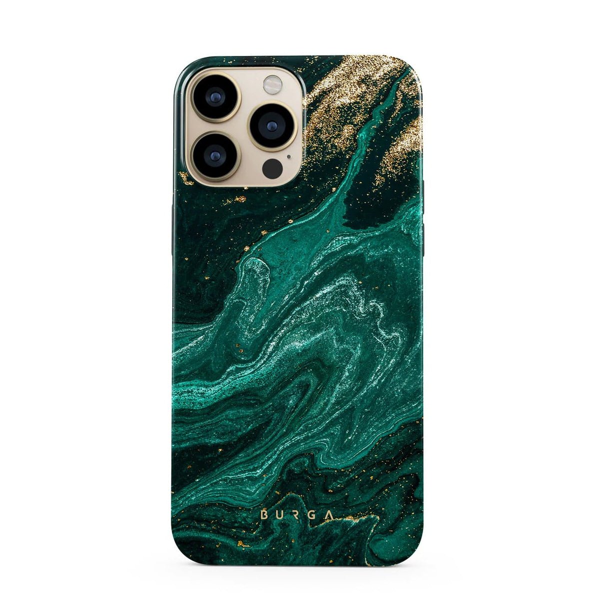 Burga iPhone 13 Pro Fashion Tough Σκληρή Θήκη - Emerald Pool