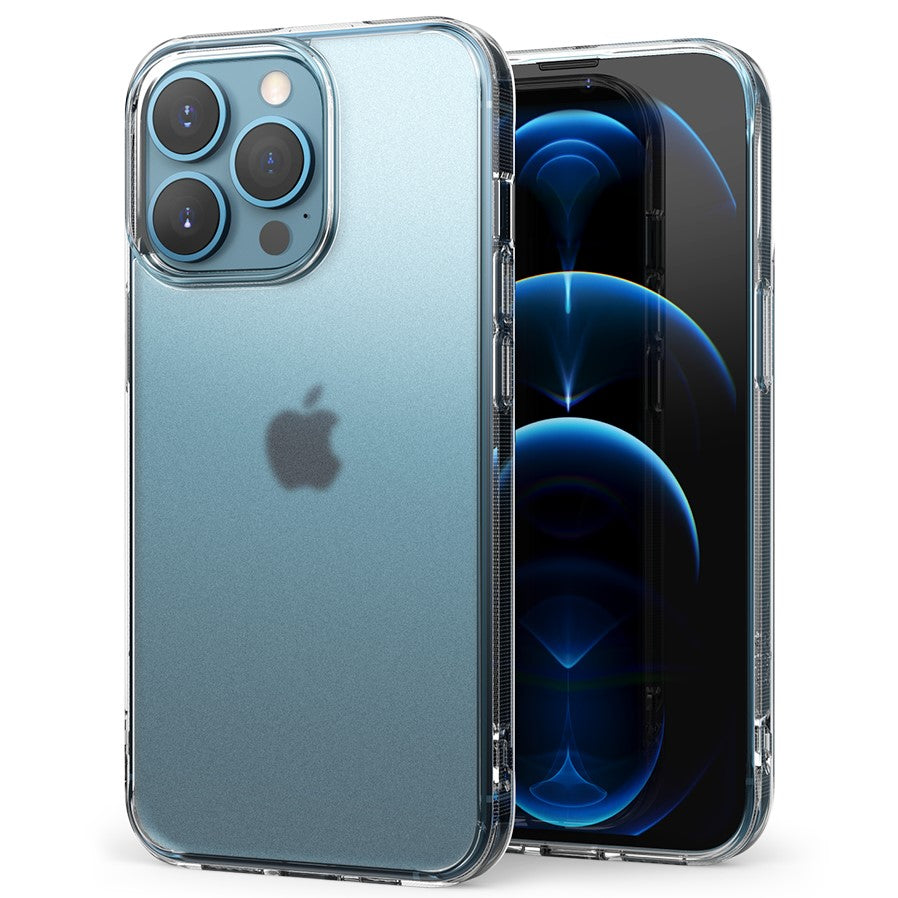Ringke iPhone 13 Pro Fusion Σκληρή Θήκη με Πλαίσιο Σιλικόνης - Ματ Διάφανη