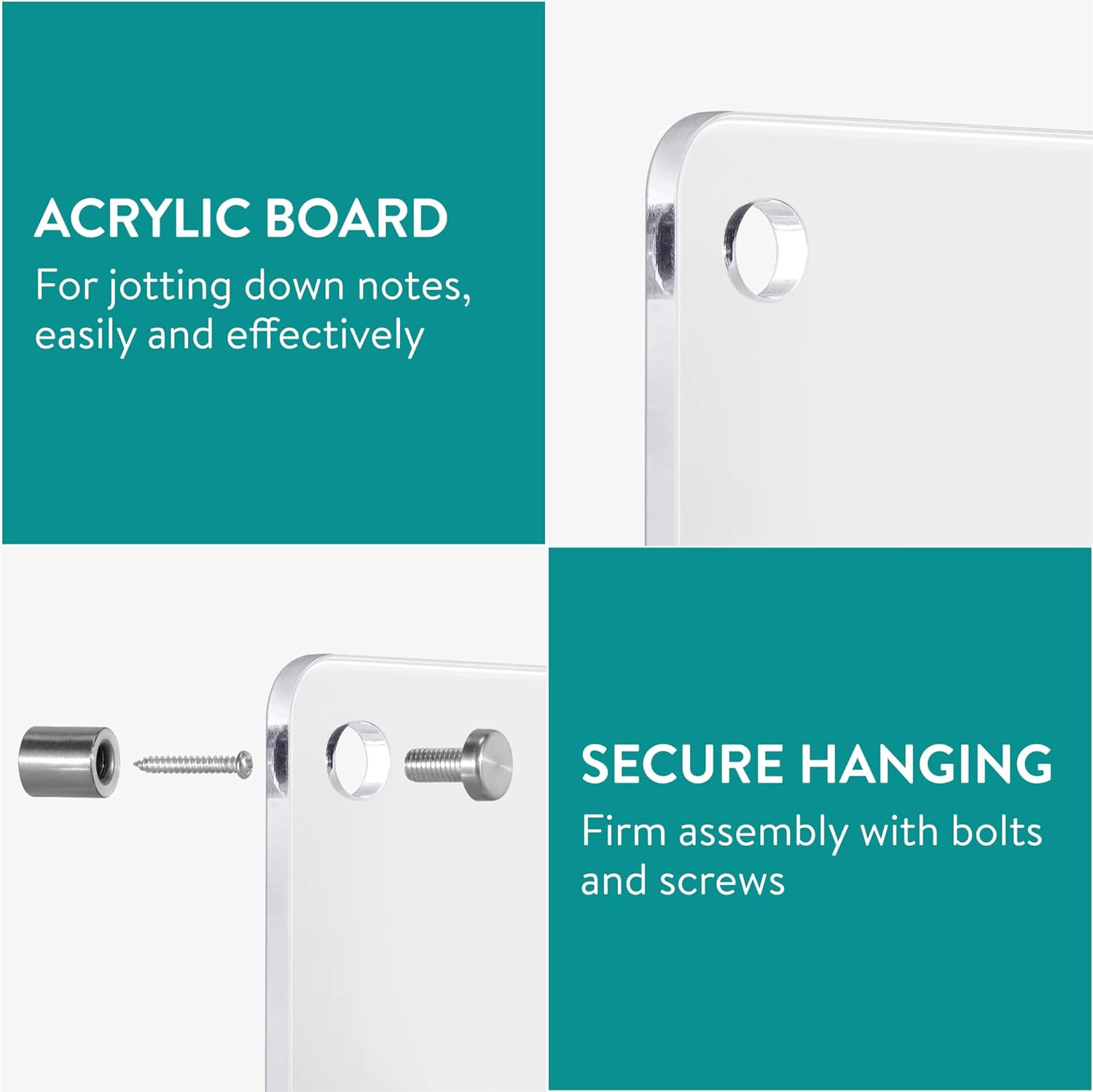 Navaris Ακρυλικός Πίνακας - 90 x 60 cm - Διάφανος - 61773.03