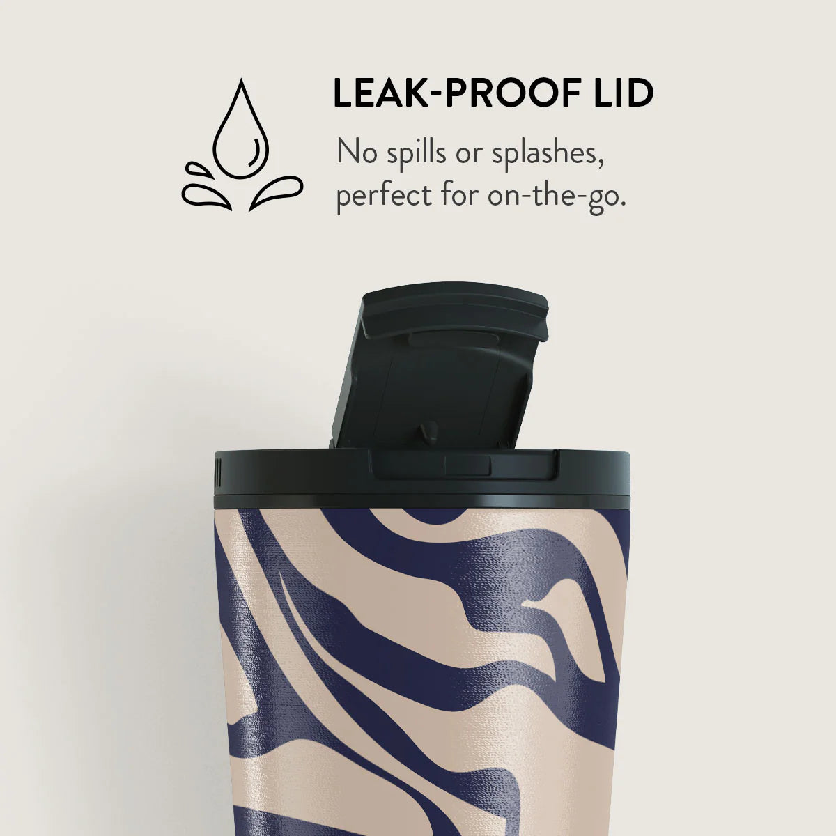 Burga Κούπα Θερμός από Ανοξείδωτο Ατσάλι - Flap Lid - 700ml - Vigilant