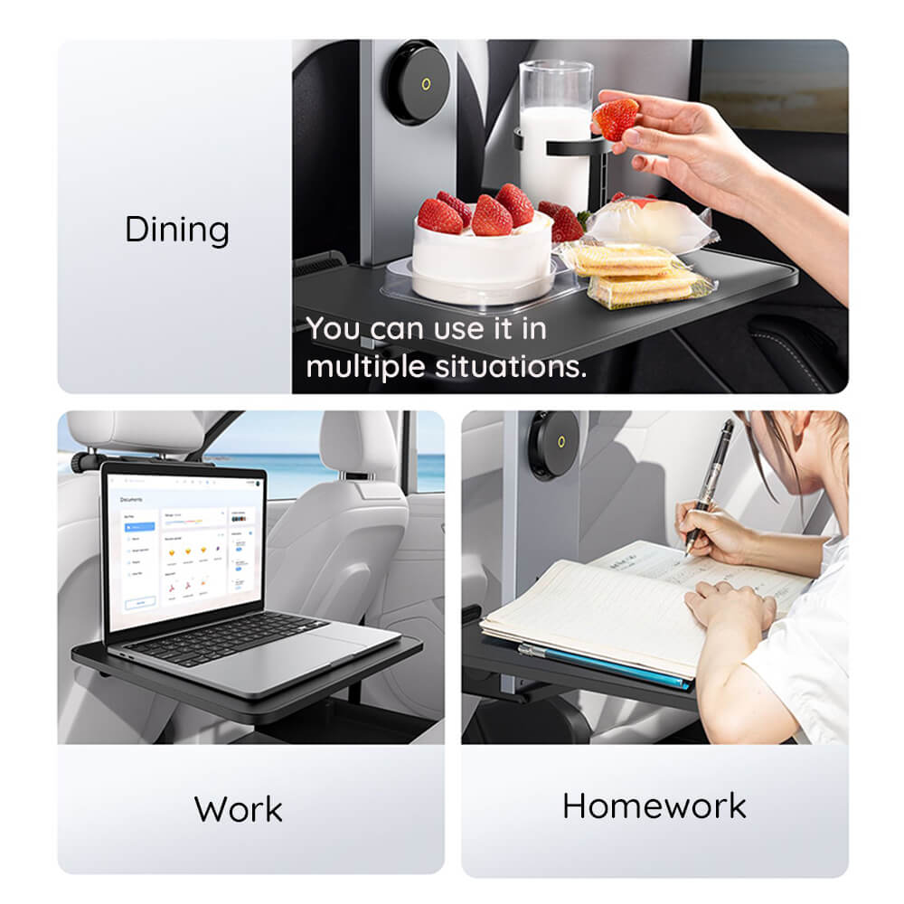 Baseus MagPro II - Universal Βάση Αυτοκινήτου για τα Πίσω Καθίσματα - Cosmic Black