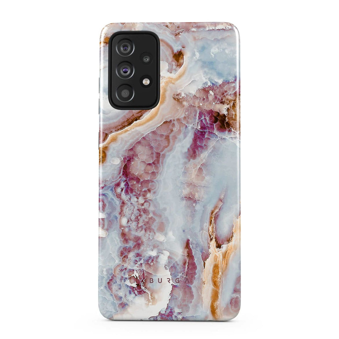 Burga Samsung Galaxy A52 / A52 5G / A52s 5G Fashion Tough Σκληρή Θήκη - Frozen Leaves