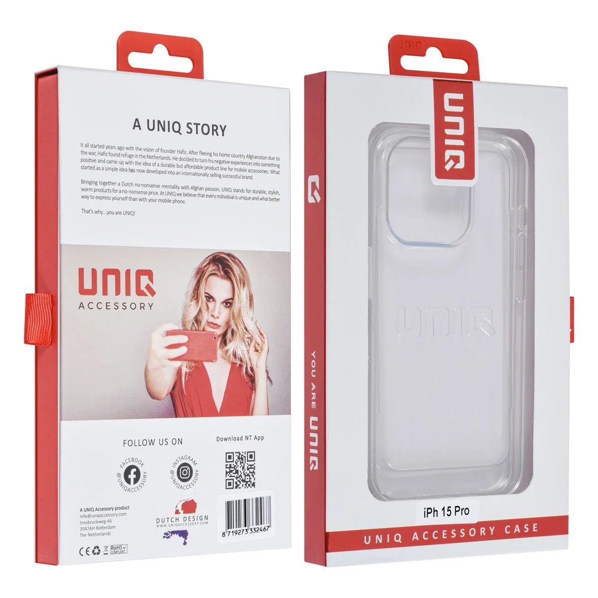 Tuniq iPhone 15 Pro Θήκη Σιλικόνης - Διάφανη