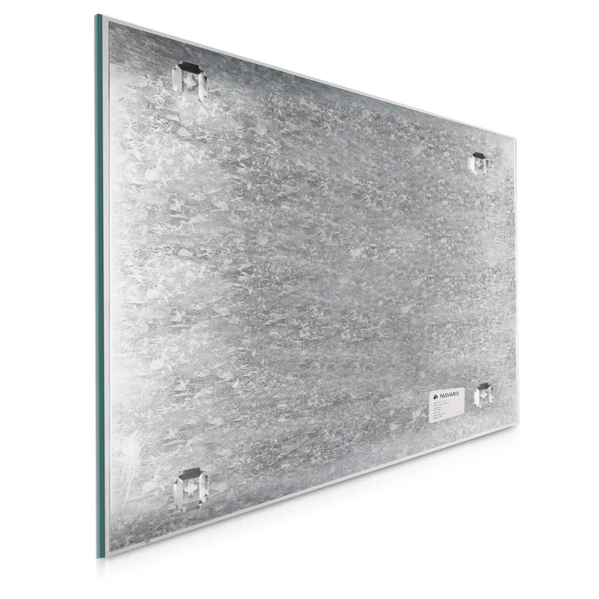 Navaris Μαγνητικός Γυάλινος Πίνακας - 60x40cm - White - 43985.02