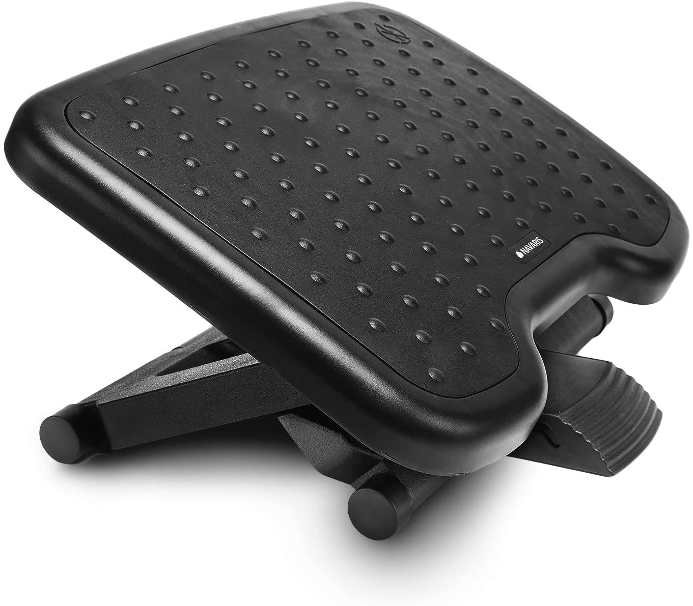 Navaris Ρυθμιζόμενο Υποπόδιο Γραφείου / Gaming - Ρυθμιζόμενο Ύψος 0-25 ° - Black - 43040.01