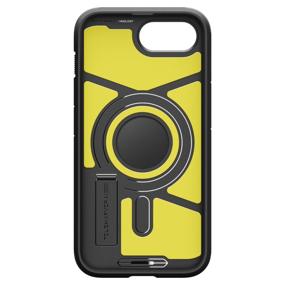 Spigen iPhone 16e Tough Armor Mag Σκληρή Θήκη με MagSafe - Black