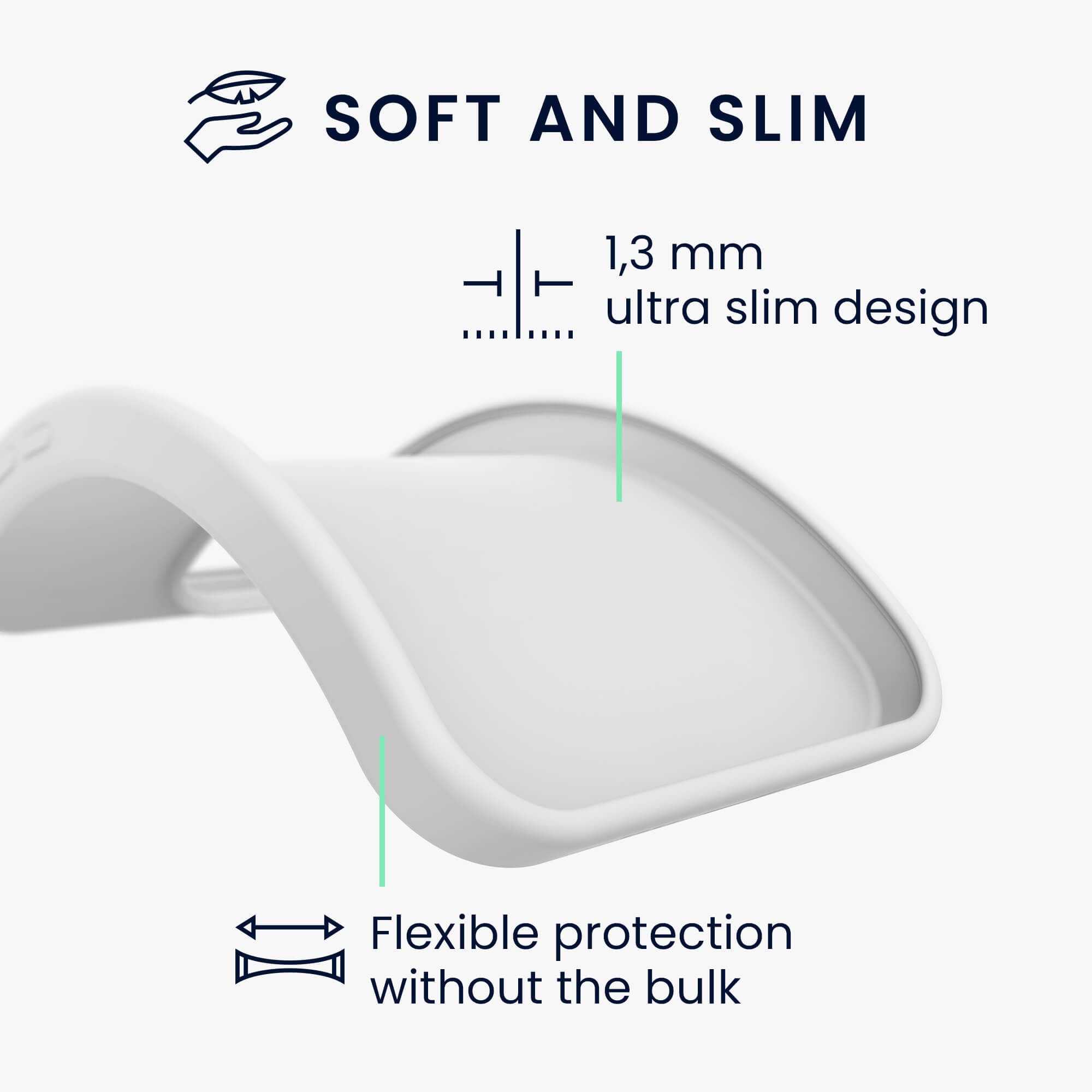 KW Samsung Galaxy A15 4G / A15 5G Λεπτή Θήκη Σιλικόνης TPU - Matte White