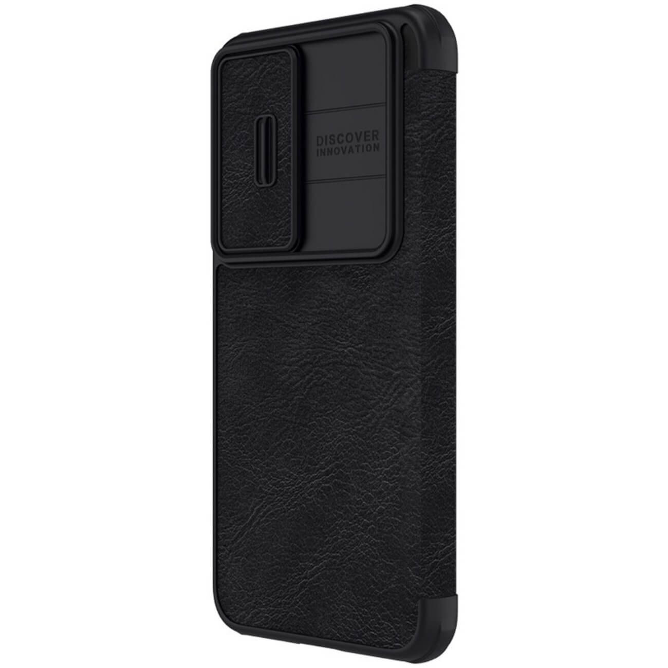 Nillkin Samsung Galaxy S23 Plus Qin Leather Pro Case Θήκη Βιβλίο με Κάλυμμα για την Κάμερα - Black