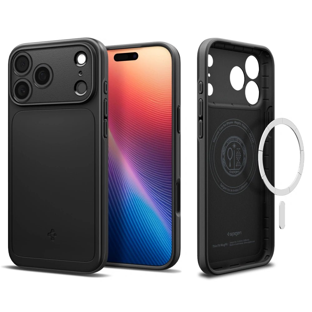 Spigen iPhone 17 Pro - Thin Fit Mag - Σκληρή Θήκη με MagSafe - Black