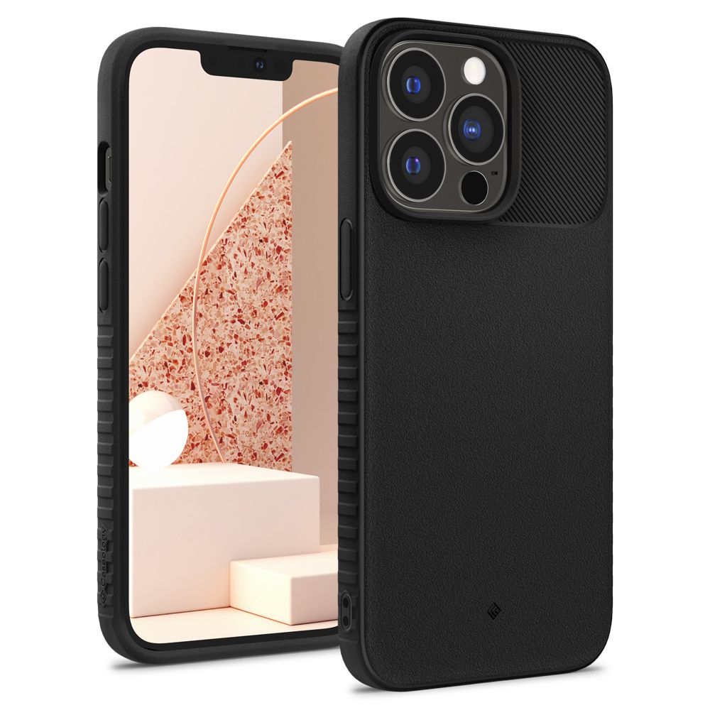 Caseology iPhone 13 Pro Vault Θήκη Σιλικόνης TPU - Matte Black