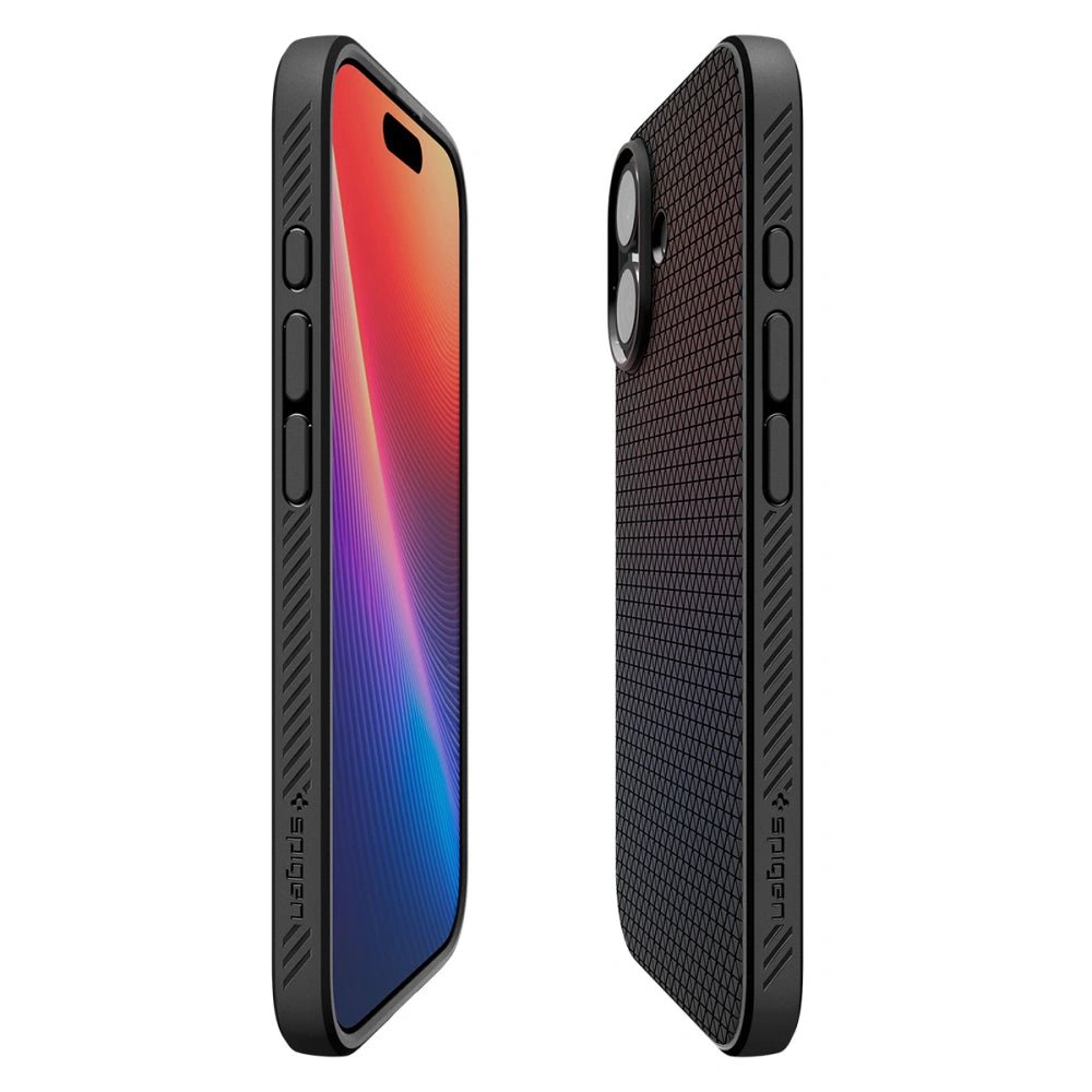 Spigen iPhone 17 - Liquid Air - Θήκη Σιλικόνης - Matte Black