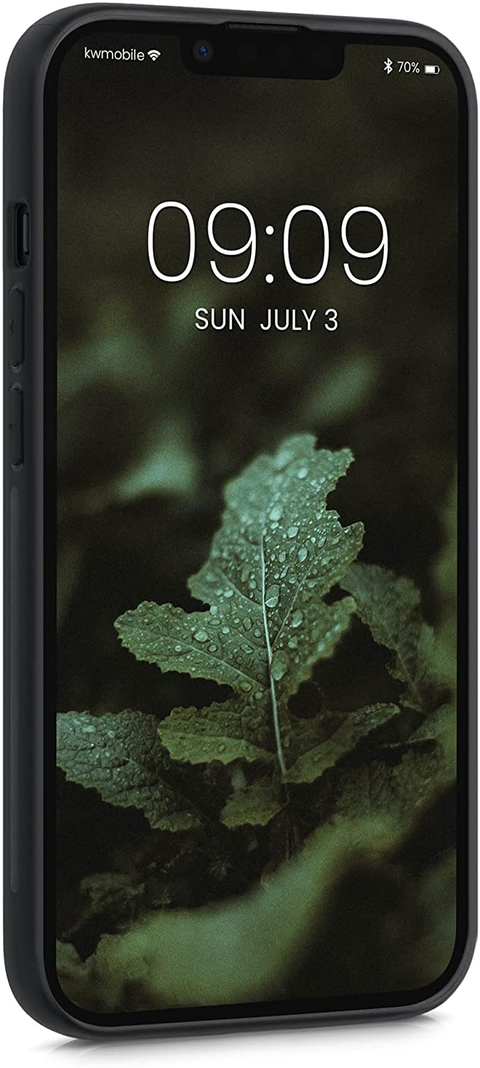 KW iPhone 13 Θήκη από Φυσικό Ξύλο Design Anchor Vintage - Dark Brown - 55953.04