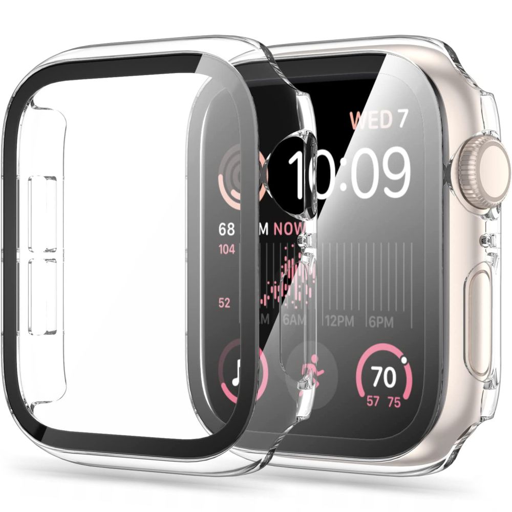 Tech-Protect Θήκη Apple Watch 4/5/6 - SE (1/2/3) - 40mm Defence 360 με Προστασία Οθόνης - Clear