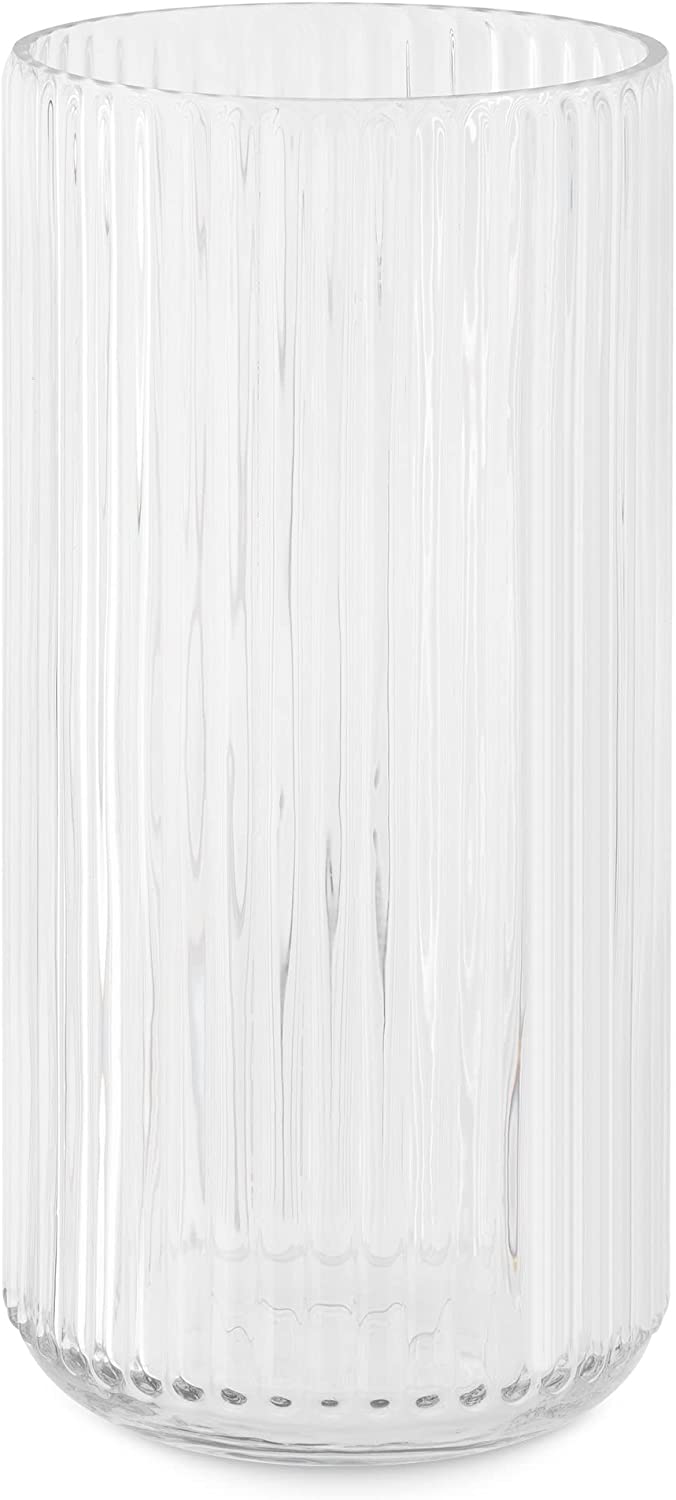 Navaris Γυάλινο Διακοσμητικό Βάζο - 25 x 11.5 cm - Διάφανο - 60177.01