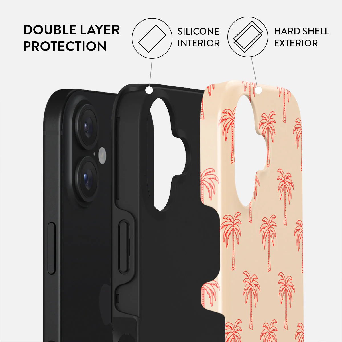 Burga iPhone 16 Fashion Tough MagSafe Σκληρή Θήκη με MagSafe - Happy Hour