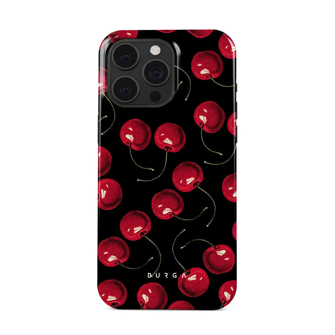 Burga iPhone 15 Pro Max Fashion Tough MagSafe Σκληρή Θήκη με MagSafe - Cherrybomb