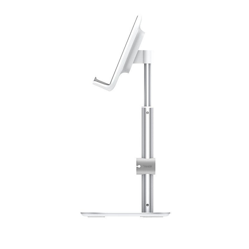 Baseus Literary Youth Desktop Bracket Telescopic Mobile Stand Βάση Στήριξης Κινητών - Silver - SUWY-A0S