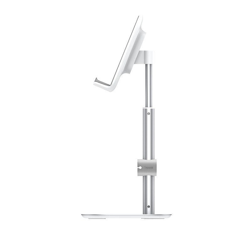 Baseus Literary Youth Desktop Bracket Telescopic Mobile Stand Βάση Στήριξης Κινητών - Silver - SUWY - A0S