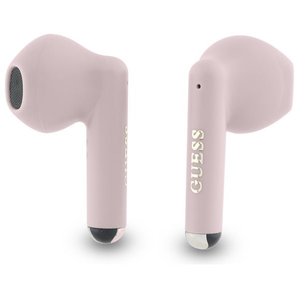 Guess Ασύρματα ακουστικά για Κλήσεις / Μουσική - Bluetooth 5.3 TWS Printed Classic Logo - Pink