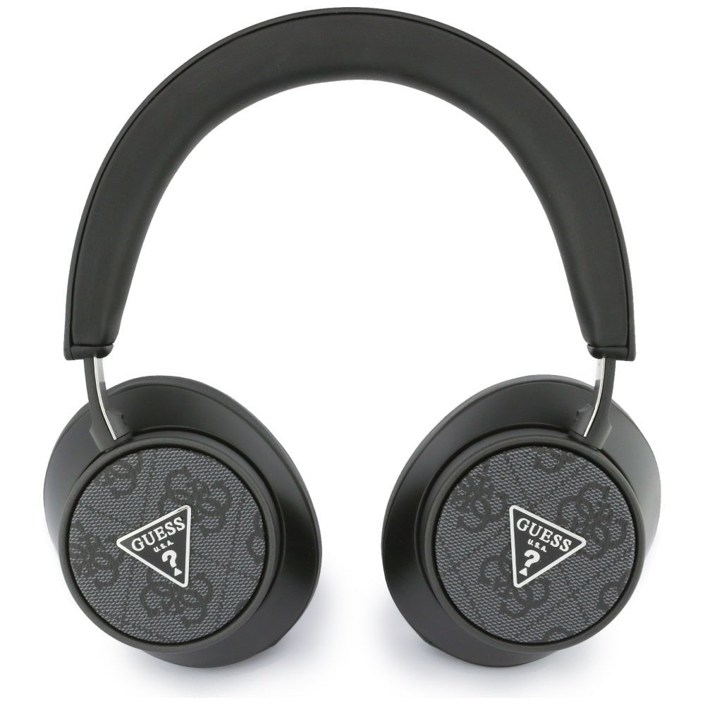 Guess Ασύρματα Bluetooth Ακουστικά - Over - Ear 4G Triangle Logo - Black