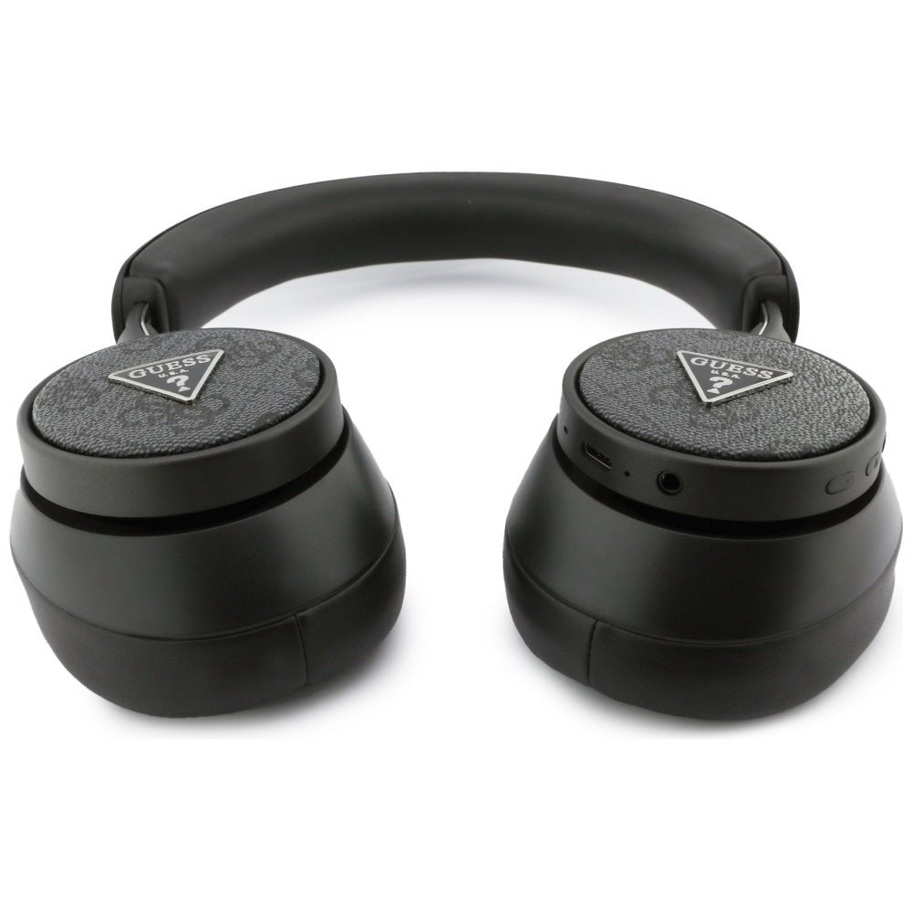 Guess Ασύρματα Bluetooth Ακουστικά - Over - Ear 4G Triangle Logo - Black