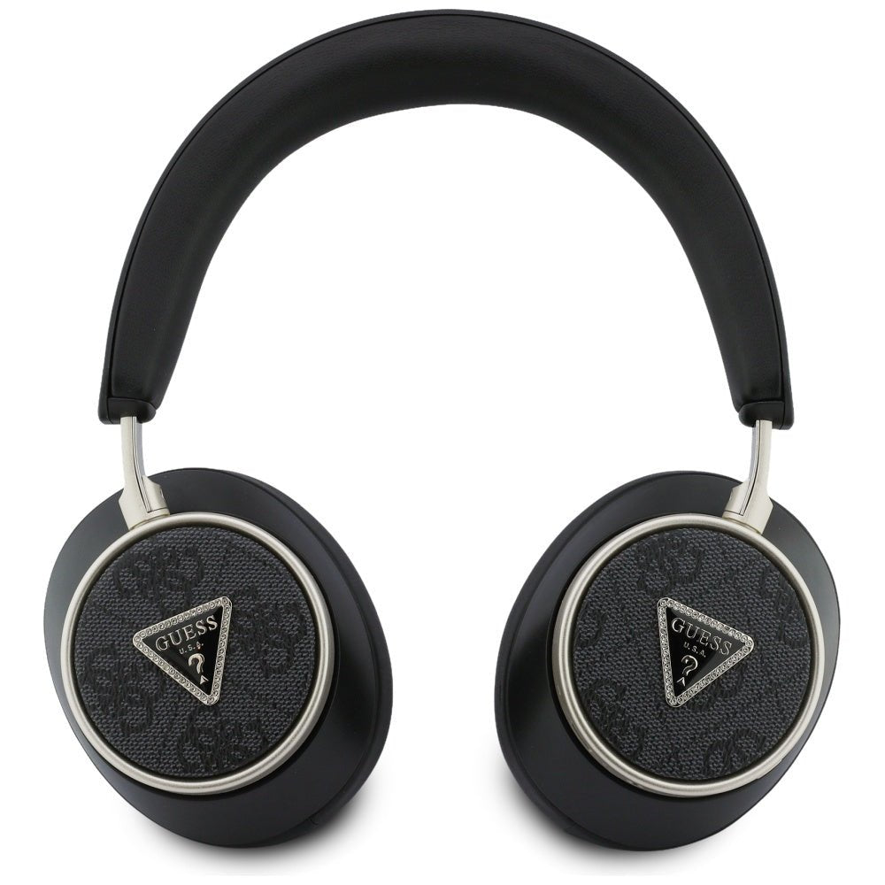 Guess Ασύρματα Bluetooth Ακουστικά - Over - Ear 4G Triangle Logo ENC - Black