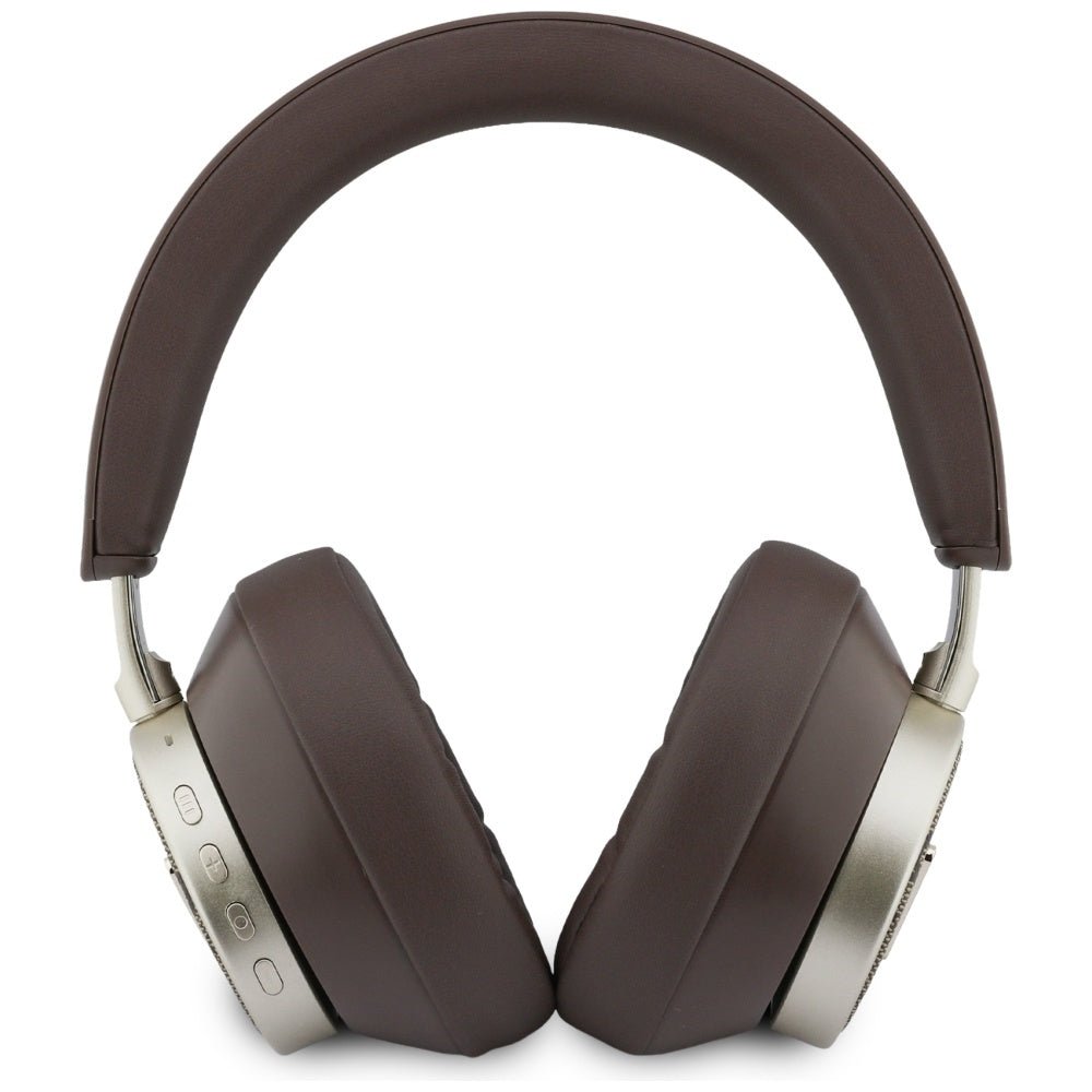 Guess Ασύρματα Bluetooth Ακουστικά - Over - Ear 4G Triangle Logo ENC - Brown