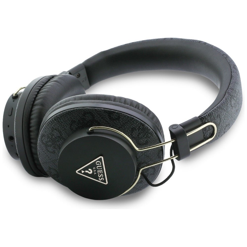 Guess Ασύρματα Bluetooth Ακουστικά - Over - Ear Triangle Logo ENC - Black