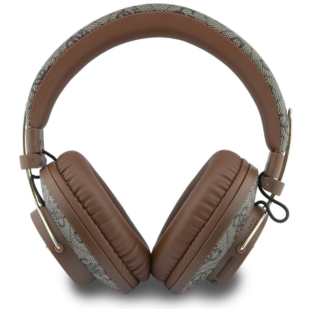 Guess Ασύρματα Bluetooth Ακουστικά - Over - Ear Triangle Logo ENC - Brown