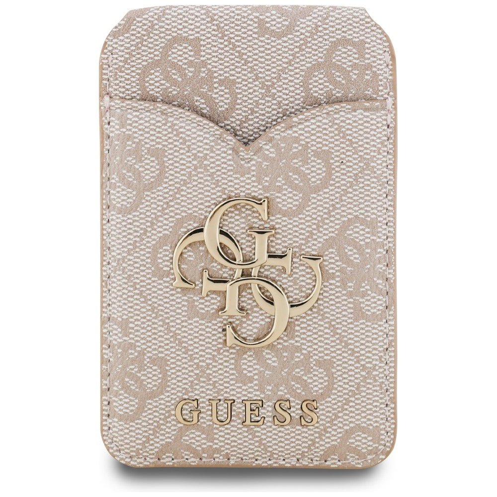 Guess Μαγνητική MagSafe Θήκη για Κάρτες / Stand με Καθρέφτη - 4G Stand and Mirror - Pink