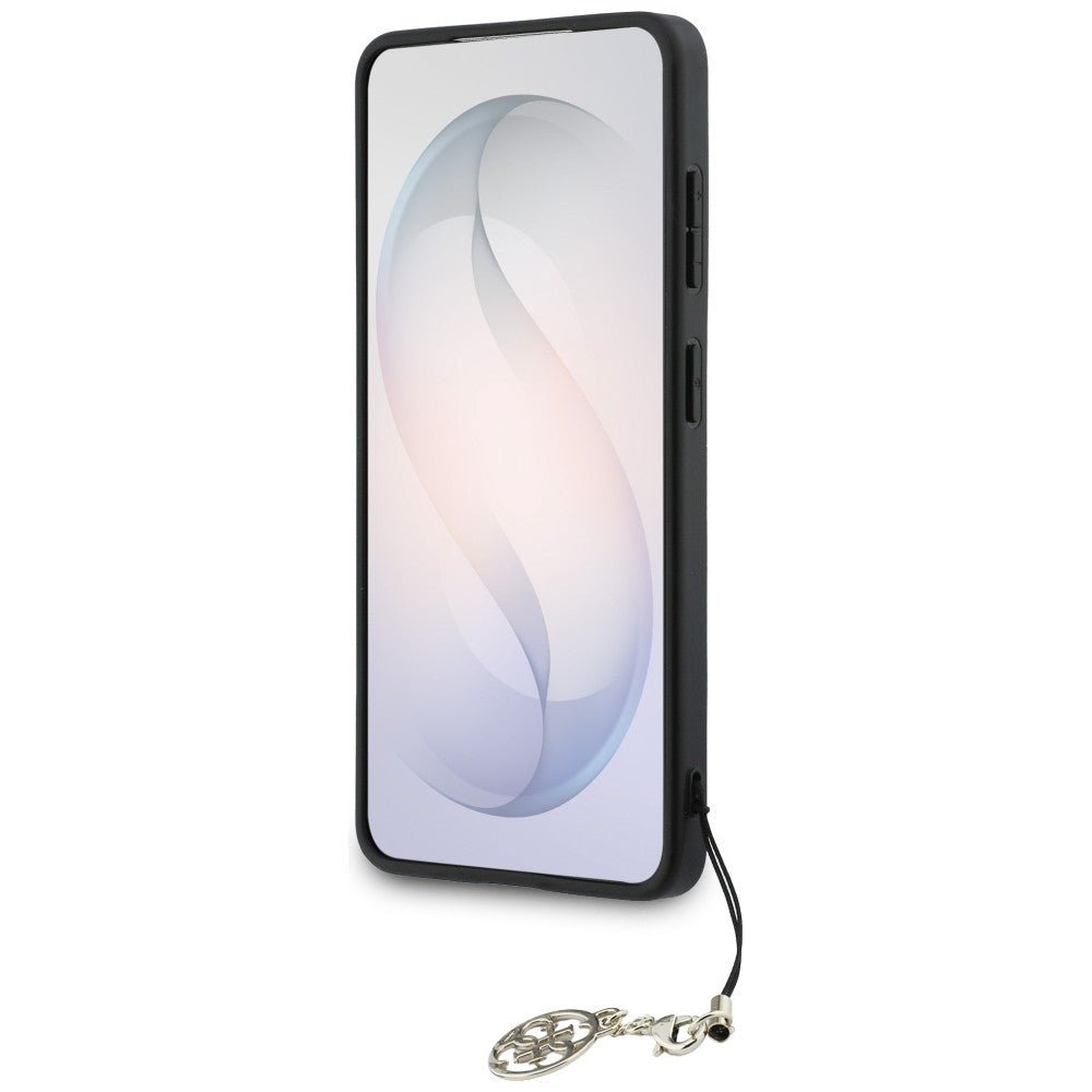 Guess Samsung Galaxy S26 - Θήκη με Επένδυση Συνθετικού Δέρματος και MagSafe - 4G Classic Logo Charm MagSafe - Brown