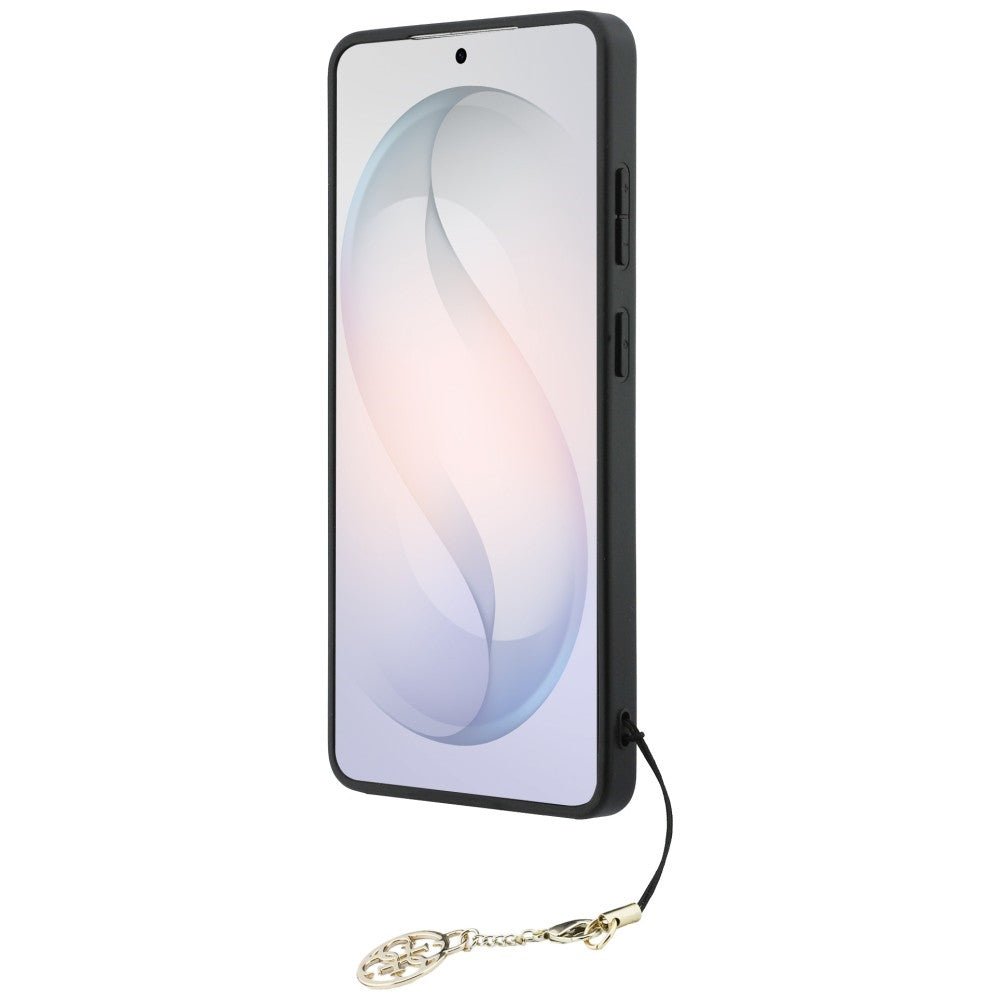 Guess Samsung Galaxy S26 Ultra - Θήκη με Επένδυση Συνθετικού Δέρματος και MagSafe - 4G Classic Logo Charm MagSafe - Brown