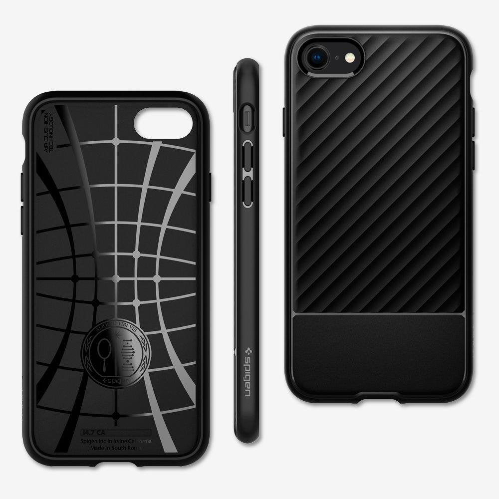 Spigen iPhone SE 2022 / SE 2020 / 7 / 8 Θήκη TPU Core Armor - Black