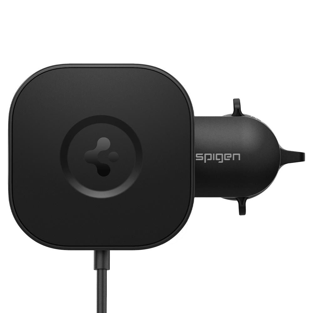 Spigen ITS12W OneTap Μαγνητική Βάση Αυτοκινήτου Αεραγωγού με Ασύρματη Φόρτιση MagSafe - Black