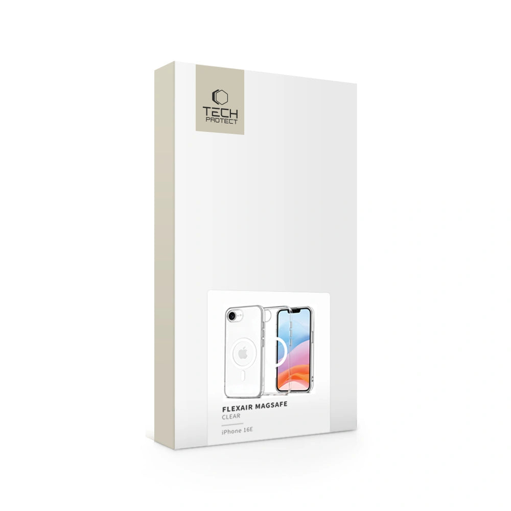 Tech-Protect iPhone 16e Flexair Θήκη Σιλικόνης TPU με MagSafe - Διάφανη