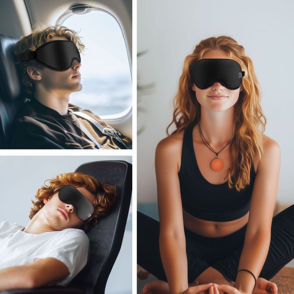 Tech-Protect Eyeshade Sleep Mask - Μάσκα Ύπνου / Ταξιδιού - Black - likebrands.gr