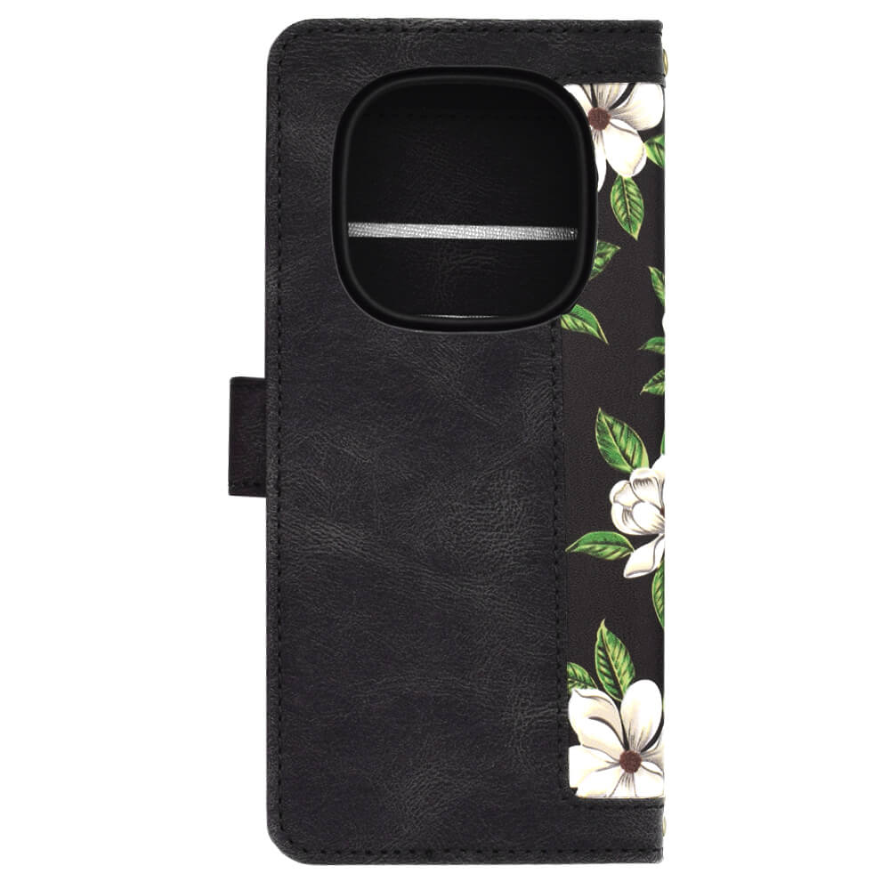 Techsuit Xiaomi Redmi Note 14 Pro 5G / Poco X7 - FlipCraft - Θήκη Πορτοφόλι από Δερματίνη - Flowers of the Dawn