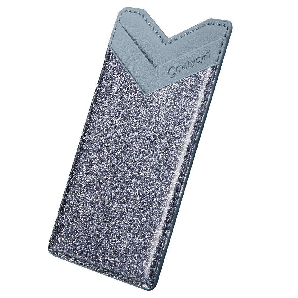 Cyrill Shine Wallet - Θήκη για Κάρτες - Glitter Blue Grey