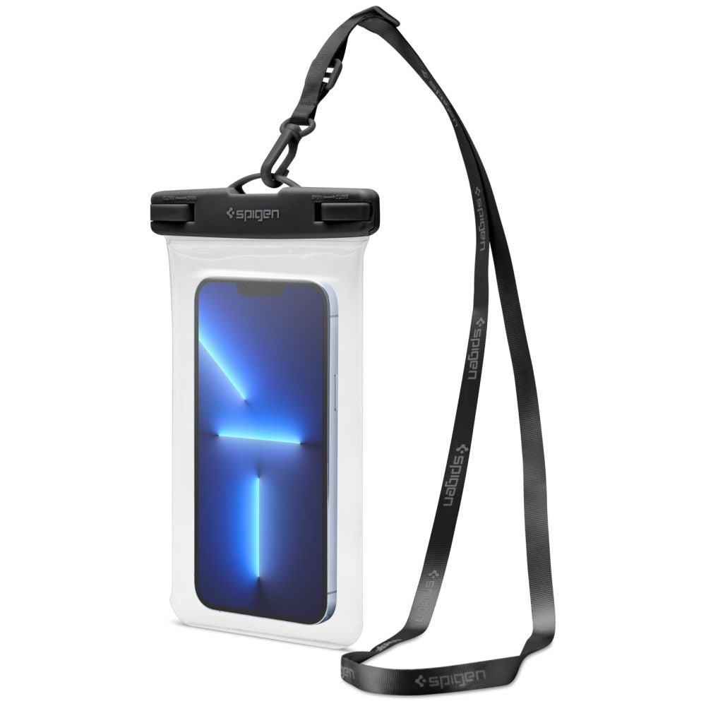 Spigen A601 Universal Αδιάβροχη Θήκη για Smartphones 6.9'' - Clear / Black